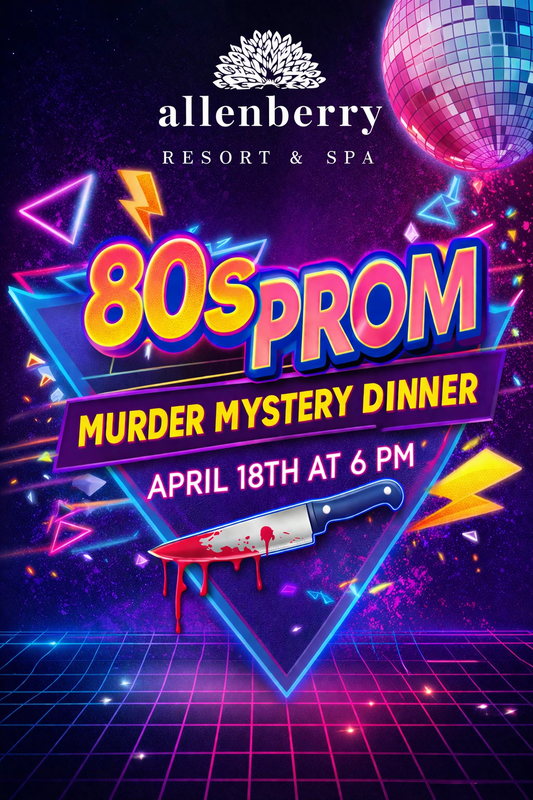 80's Prom Murder Mystery Dinner