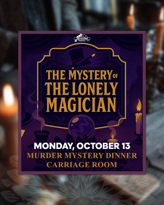 The Mystery of The Lonely Magician | Interactive Murder Mystery Dinner | NEW DATE: October, 13