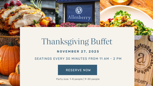 Thanksgiving Buffet - The Barn Restaurant (Parties of 1-8)