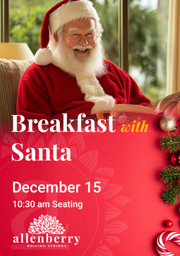 Breakfast with Santa - Dec 15 - 10:30AM Seating