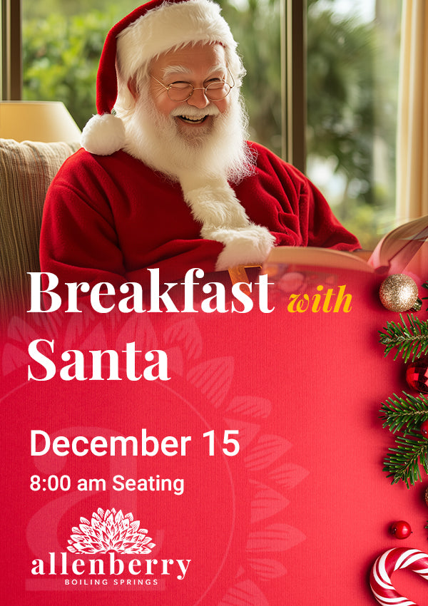 Breakfast with Santa - Dec 15 - 8AM Seating